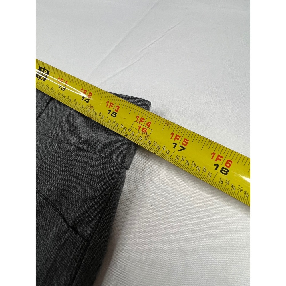 The Limited Cassidy Fit Gray Dress Pants Womens 6R Heathered Charcoal Trousers - Picture 4 of 5